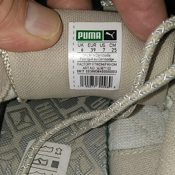 PUMA Suede Low 7 US 6 Uk 39 Eur Shoes