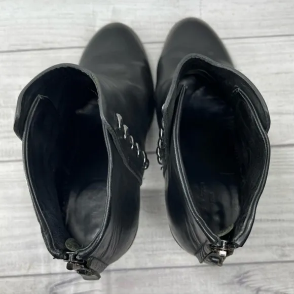 Rag &amp; Bone Alwyn Leather Studded Heel Ankle Boots
