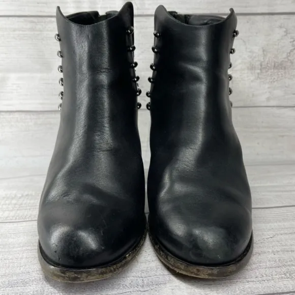 Rag &amp; Bone Alwyn Leather Studded Heel Ankle Boots