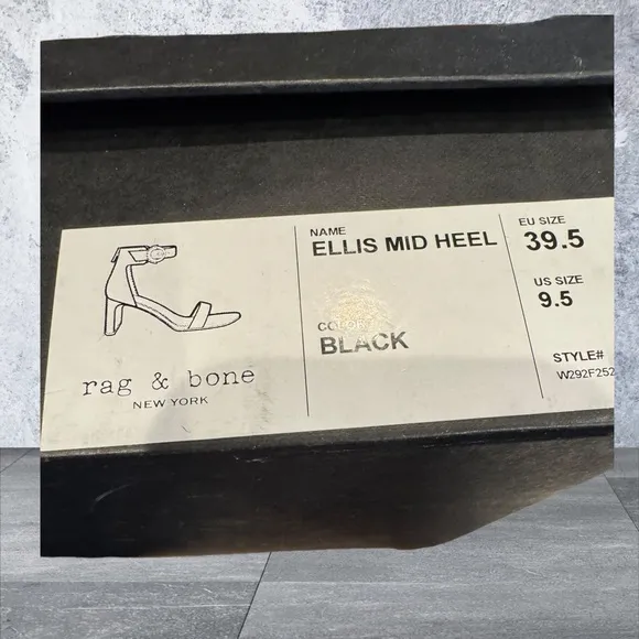 Rag &amp; Bone Black Women's Sandals