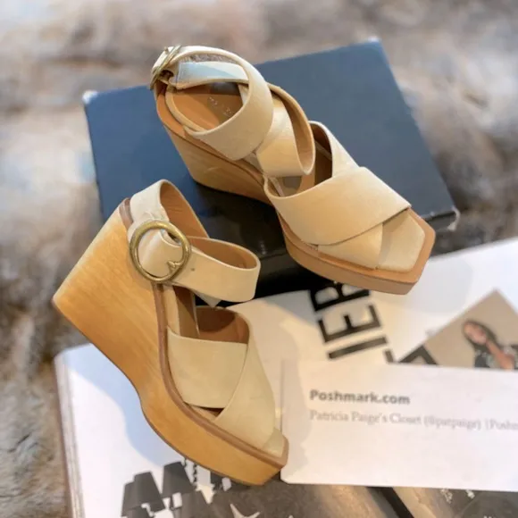 rag &amp; bone Santiago Clog Wedge Sandals