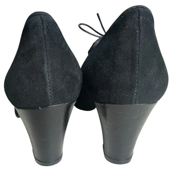Re-Mix Deluxe Vintage Classics Uptown Black Shoes. Size 8 1/2
