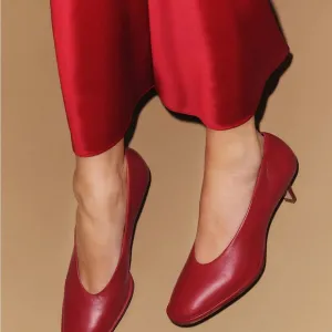 Reformation Elegant Red Women's Shoes