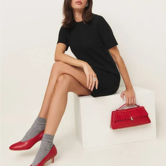 Reformation Elegant Red Women's Shoes