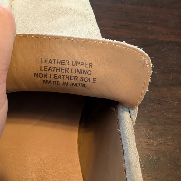 Robert Talbott Men's 13, Taupe Suede Penny Loafers, EUC