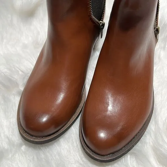 Rocket dog Camilla brown boots Chelsea biker Size 8.5.  B84