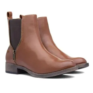 Rocket dog Camilla brown boots Chelsea biker Size 8.5.  B84