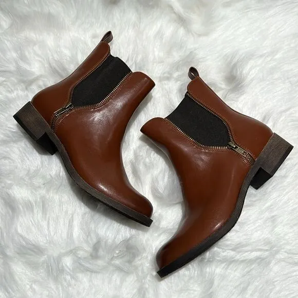 Rocket dog Camilla brown boots Chelsea biker Size 8.5.  B84