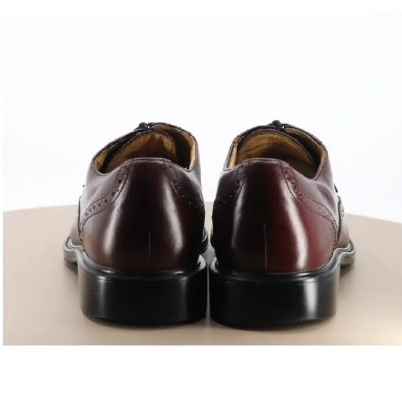 Rockport Dressport Men's Wingtip Dress Shoes Size 9.5 Leather Cognac