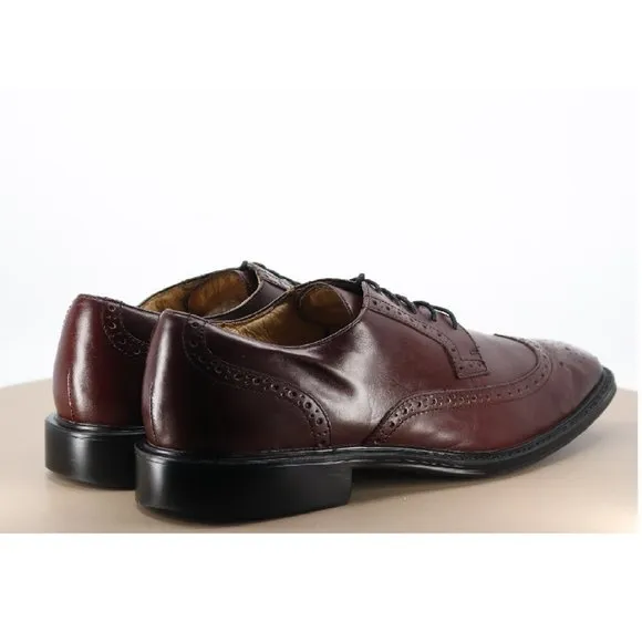 Rockport Dressport Men's Wingtip Dress Shoes Size 9.5 Leather Cognac
