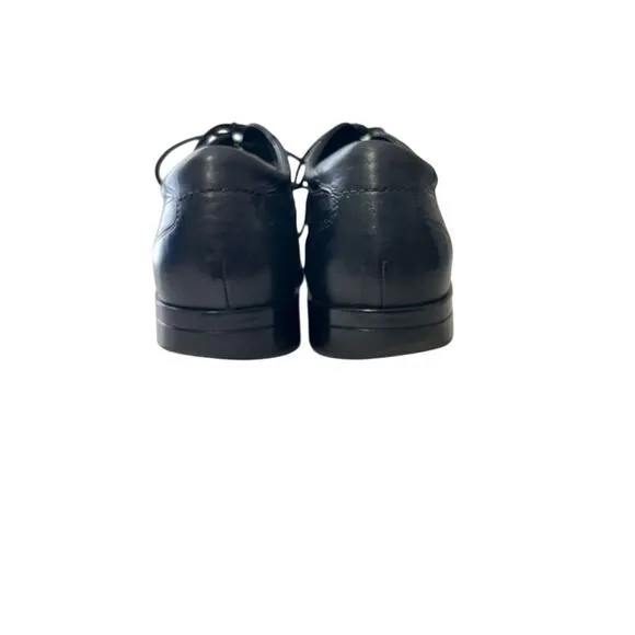 Rockport with Adiprene Classic Black Leather‎ Oxfords Comfort Size 10.5 M