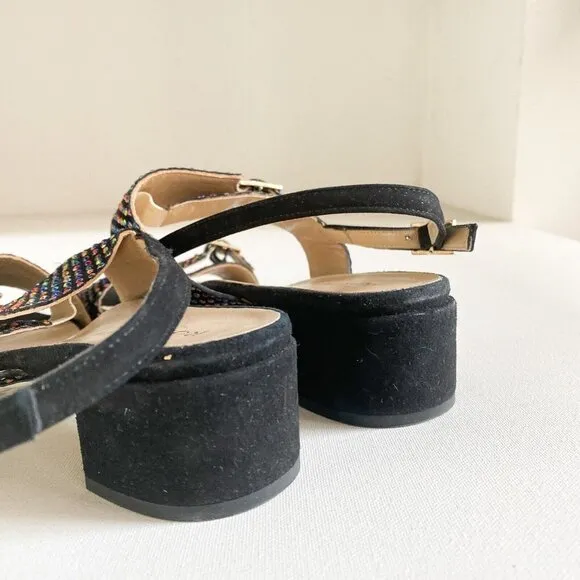 Ron White Summer Strappy Low Stacked Heel Sandals 40