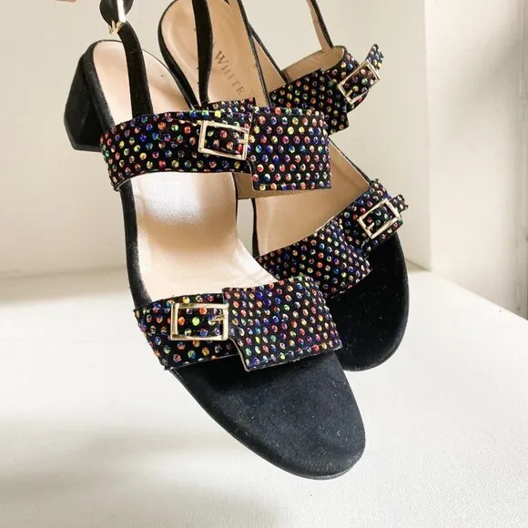 Ron White Summer Strappy Low Stacked Heel Sandals 40