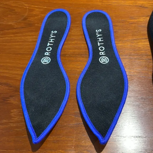 Rothy’s The Point flats shoes black size 9.5