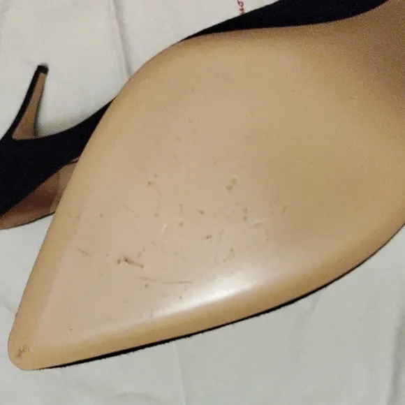 Salvatore Ferragamo &quot;Pauleen&quot; Black Suede Pumps