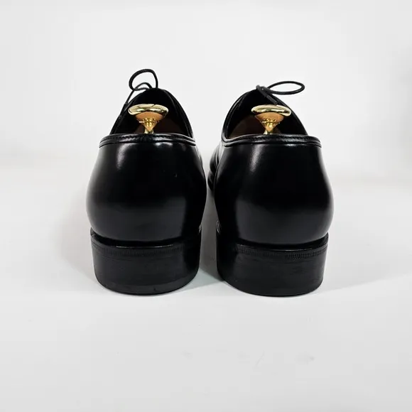 Salvatore Ferragamo Dress Shoes Mens 8 D  Balmoral Plain Toe Oxford Italian Calf