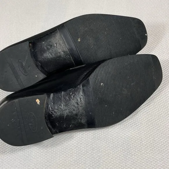 Salvatore Ferragamo Gregory Leather Shoes Size 9.5 2E Made In Italy