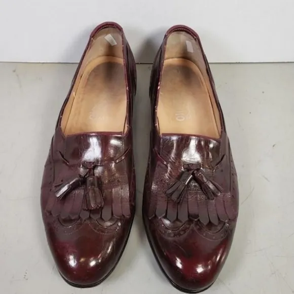 Salvatore Ferragamo Lucas Kiltie Tassel Dress Shoes sz 11.5