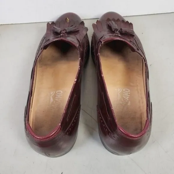 Salvatore Ferragamo Lucas Kiltie Tassel Dress Shoes sz 11.5