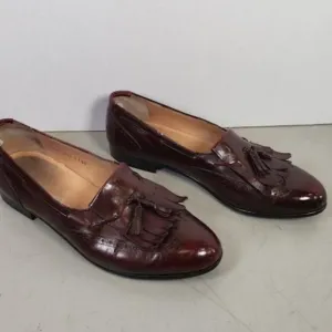 Salvatore Ferragamo Lucas Kiltie Tassel Dress Shoes sz 11.5