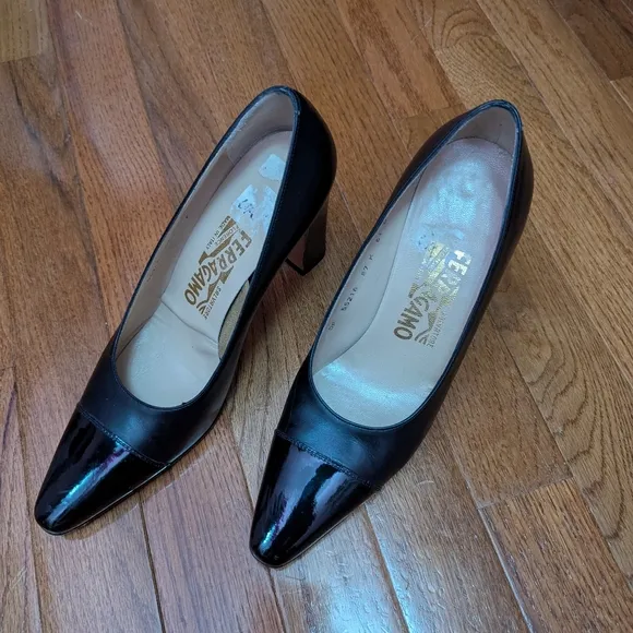 Salvatore Ferragamo Women's Black Heels