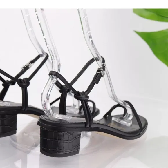 Sam Edelman Isle  Black Women's Open Toe  Sandals Size 9