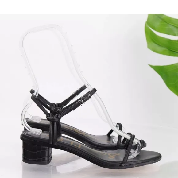 Sam Edelman Isle  Black Women's Open Toe  Sandals Size 9