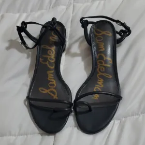 Sam Edelman Isle  Black Women's Open Toe  Sandals Size 9