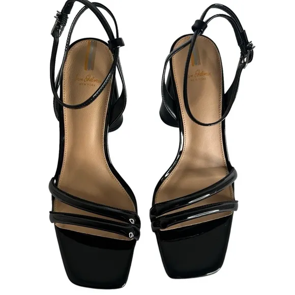 Sam Edelman Kia Black Patent Leather Pump Shoes