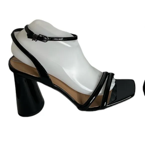 Sam Edelman Kia Black Patent Leather Pump Shoes