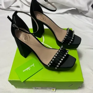sam edelman ninette satin jewel platform sandals prom