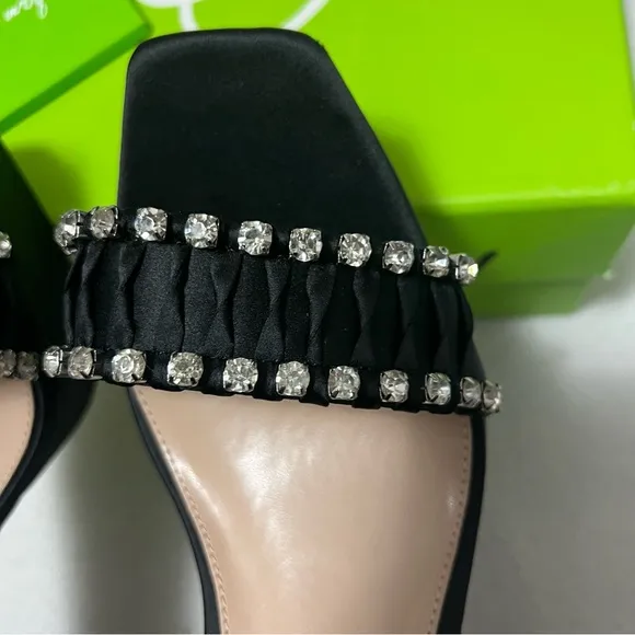 sam edelman ninette satin jewel platform sandals prom