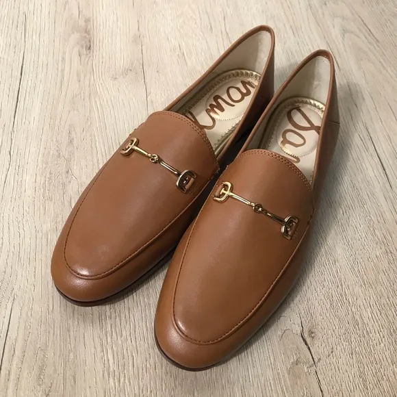 Sam Edelman Women’s 7.5 Loraine Bit Saddle Brown Elegant Leather Loafers NWT