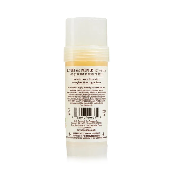 Savannah Bee Company Beeswax Heel Balm - Tangerine Spearmint - 2oz