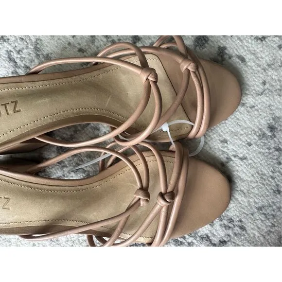 SCHUTZ NWOB Princey Leather Strappy Sandal