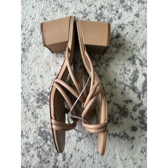 SCHUTZ NWOB Princey Leather Strappy Sandal