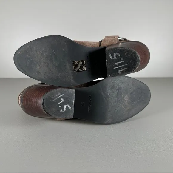 See by Chloe Suede dark beige Ankle Boot