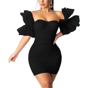 SEXY Bodycon Dress for Women Black
