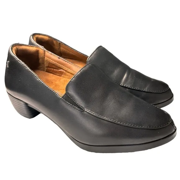 Shoes for Crews Olivia Women's Slip-Resistant High Heel Dress Black Size 6 NEW