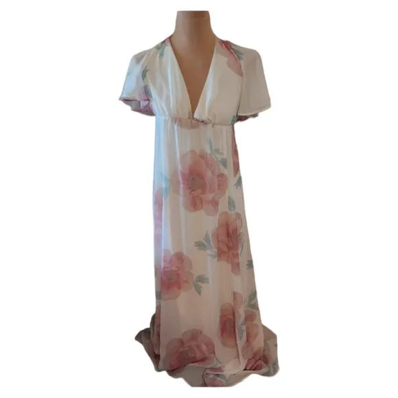 Show Me Your MuMu Faye Flutter Maxi Dress medium