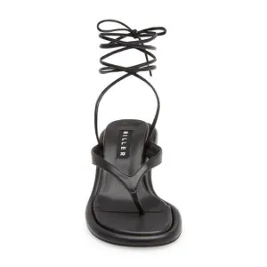 Simon Miller Women's Black Thong Black Strappy Sandals size 35