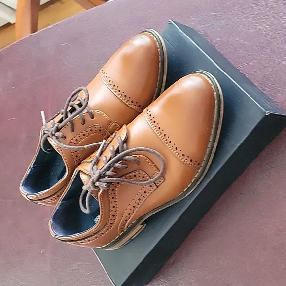 Size 13 boys dress shoes.