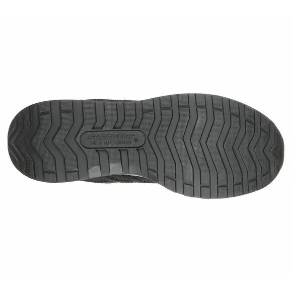 Skechers Bulklin Ayak Comp Toe Womens Black Work Shoes Electrical Hazard Safe 7W