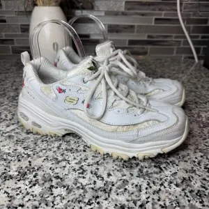 Skechers | Women's White Floral Sneaker D'Lites Bright Blossoms Size 10
