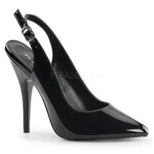 Slingback Pointed Toe Patent High Heel Shoes