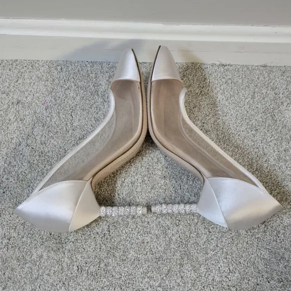 Sophia Webster Crystal Pump -39 Brand New Never Worn Without Box Wedding Shoes