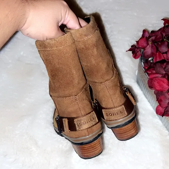 SOREL Slimshortie Elk Grizzly Boot
