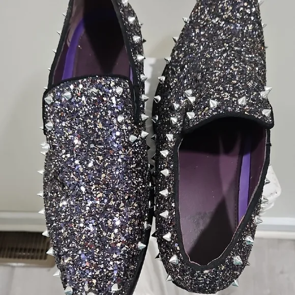 Sparkling Studded Men's Loafers