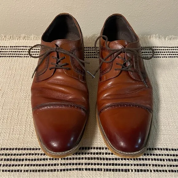 STACY ADAMS / Dickinson Oxford Dress Shoes Size 11.5