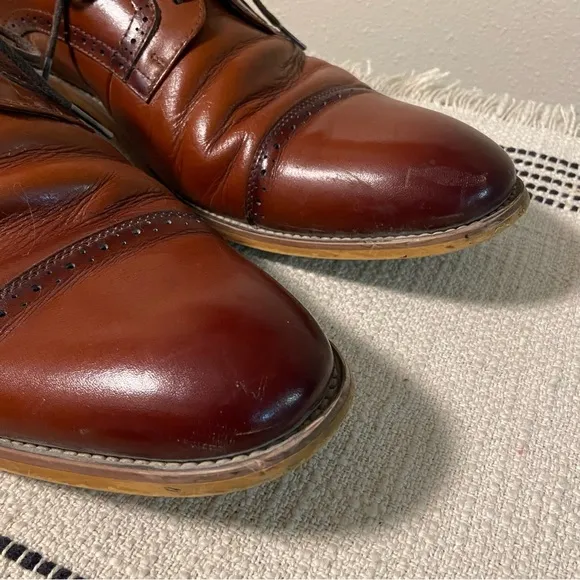 STACY ADAMS / Dickinson Oxford Dress Shoes Size 11.5